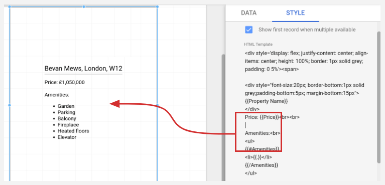 Data Studio HTML community visualization