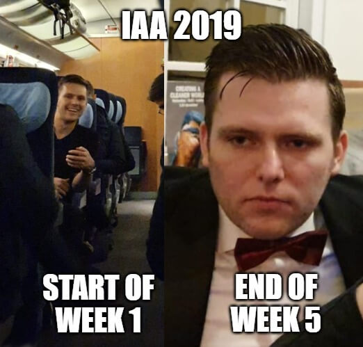 IAA 2019 meme