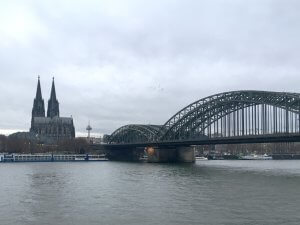Kolín nad Rýnom - katedrála, Rýn, most