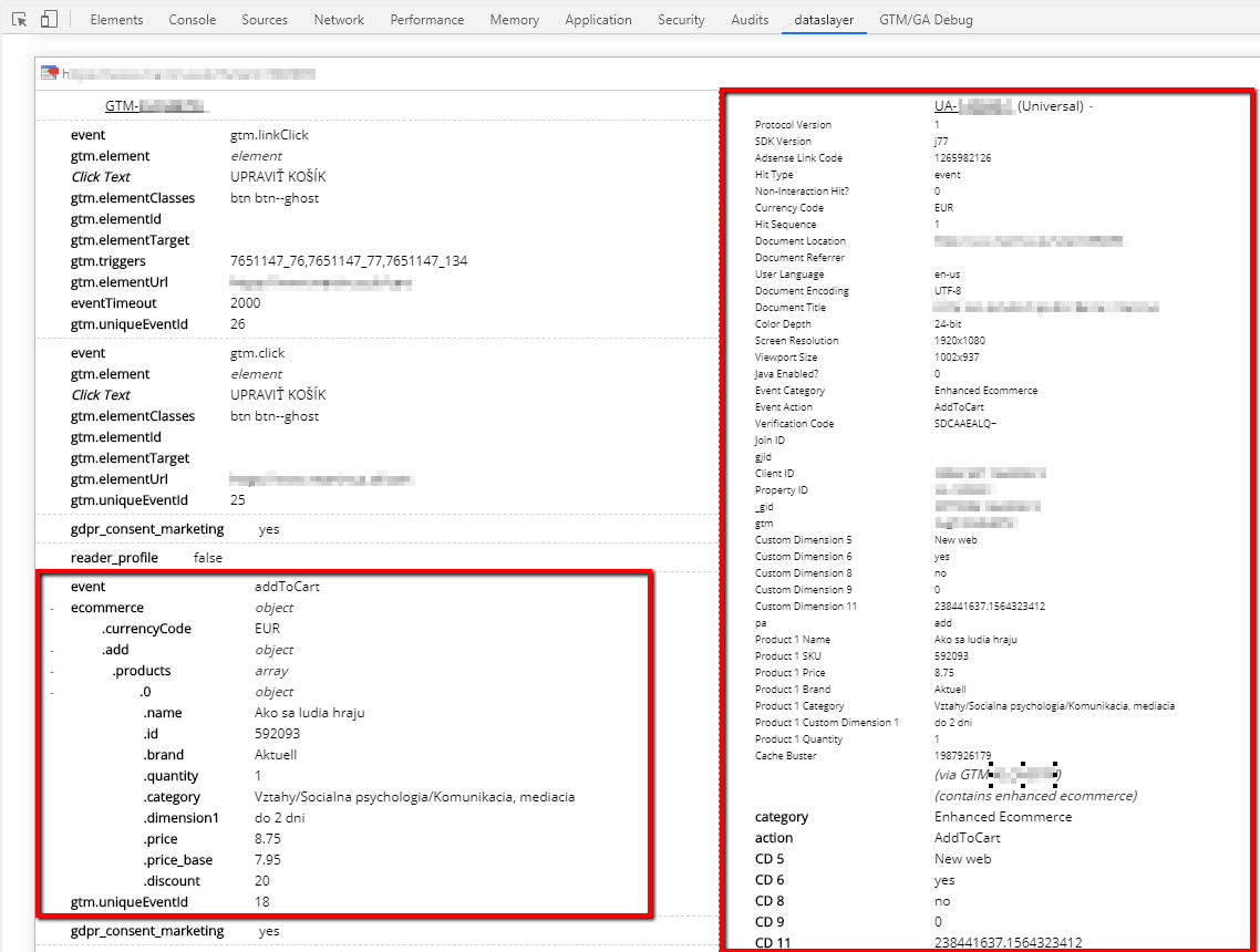 dataslayer data