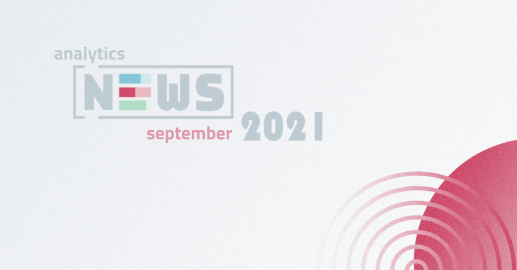 Septembrov&eacute; NEWS pre webov&yacute;ch analytikov