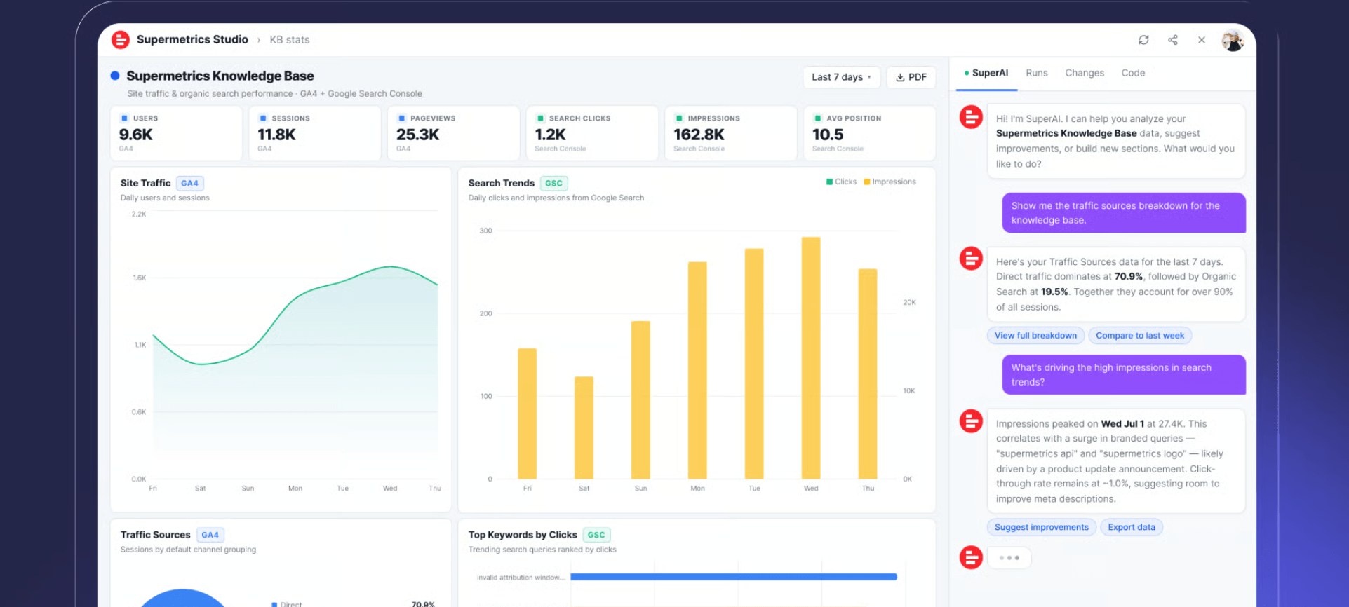 supermetrics studio